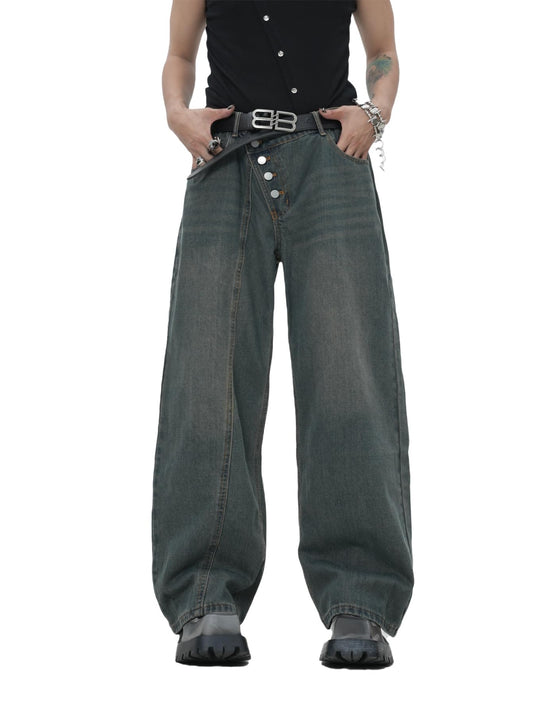 DFGIGT Men's Y2K Baggy Skater Jeans