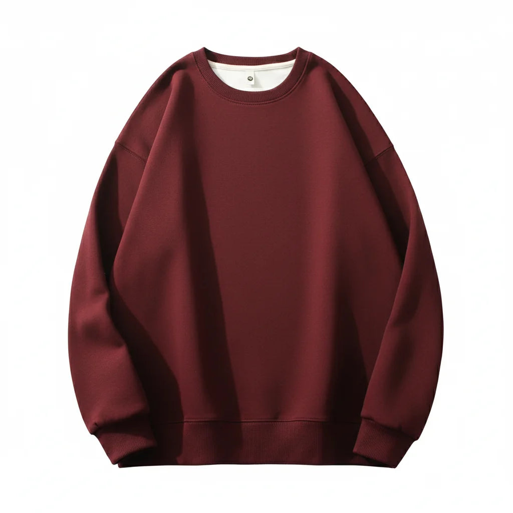 Printed Rhinestone Solid Winter Casual Silk Screen Printed Polyester Cotton Men's Hoodies Sweatshirts Jumper Fleece Shirts 2026
